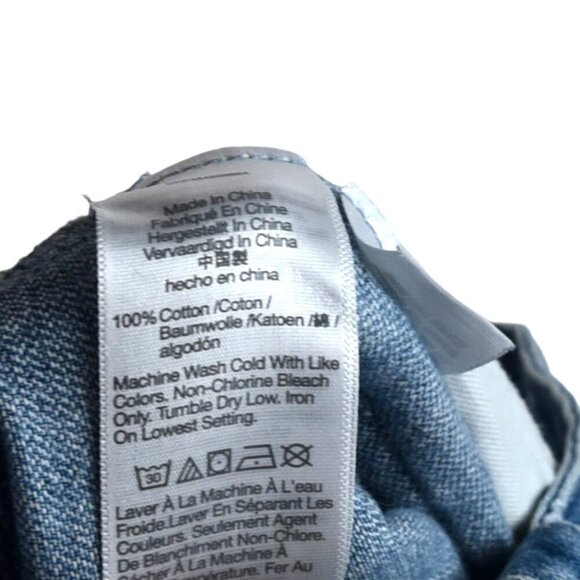 Madewell Women's Denim Pleated Mini Skirt in Upton Wash Size 23 Preppy Jeans - Picture 5 of 8